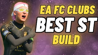 Best Striker Builds I Used On EA FC 24 Clubs Updated [upl. by Aihsar]