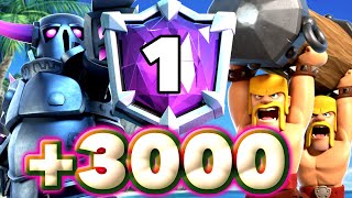 🏆3000 with PEKKA BRIDGE SPAM deck🫶🏻Clash Royale [upl. by Kreit]