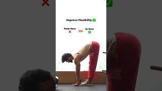 Improve Flexibility in two easy steps  Shurufit India  youtubeshorts shorts [upl. by Smart638]