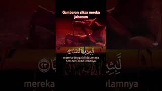 Gambaran siksa neraka jahanamAlquransurahdosa alquran surah shorts viralshort [upl. by Kosey654]