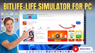 How to Install and Download Bitlife  Life Simulator for PC Windows 111087 [upl. by Yolande]