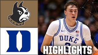 Wofford Terriers vs Duke Blue Devils  Full Game Highlights  ESPN College Basketball [upl. by Sassan]