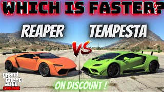 REAPER VS TEMPESTA GTA Online  Which is Faster [upl. by Adrianna]