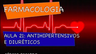 Curso de Farmacologia Aula 21  Antihipertensivos  Vasodilatadores [upl. by Mayne]