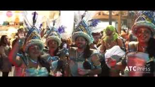 Cabalgata Carnaval Las Palmas 2015 el baile de las 200000 almas [upl. by Nahsin]