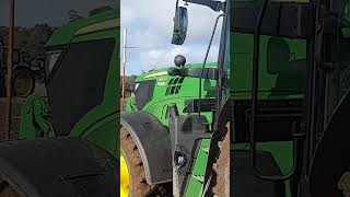 John Deere 6155M Tractor with Dowdeswell at Newbury Ploughing Match  Saturday 19th October 2024 [upl. by Micah398]