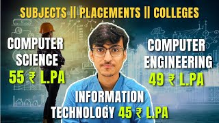 COMPUTER SCIENCE VS COMPUTER ENGINEERING VS INFORMATION TECHNOLOGY  Best Placement  MHT CET 2024 [upl. by Oraneg]