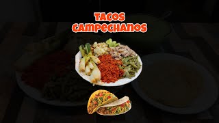 TACOS CAMPECHANOS de Bistec con Longaniza ¡Descubre cómo prepararlos comidamexicana Shorts [upl. by Enilatan217]