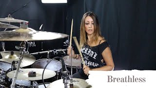 Breathless  The Corrs  Drum cover by Elena Secci [upl. by Nollahs]