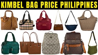 Kimbel Bag Price Philippines 2025  BackBack Sling Bag Handbag Shoulder Bag Dumpling Price List [upl. by Shantee880]