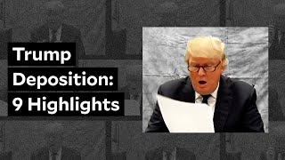 REVEALED Trump’s hidden video deposition in Trump University fraud case [upl. by Natsirc]