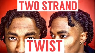 TWO STRAND TWIST TUTORIAL  OFFICIAL 2020 TUTORIAL [upl. by Elora]