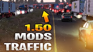 20 Realistic Traffic Mods for ATS 150  ATS Mods [upl. by Ahtenek]