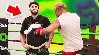 Jake Paul Trains Adin Ross 😂 [upl. by Hedve]