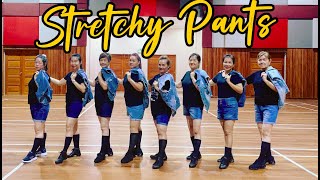 Stretchy Pants  Line Dance Demo amp Back View Walkthrough [upl. by Moyna420]