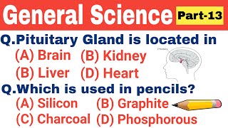 General science multiple choice question answer  General science gk questions  Competitive exams [upl. by Tihom]