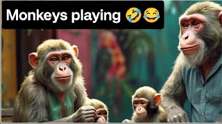 cutebabyanimals playing 😂😂 funny animallover shortsvideos joyful comedy glad waitforend [upl. by Eneleh]