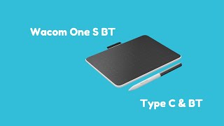 Wacom One S 6quot Small Bluetooth Graphics Drawing Tablet [upl. by Silvana498]