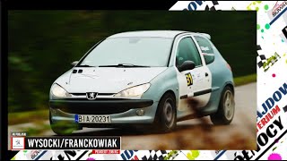 WysockiFranckowiak  Peugeot 206 RC  Rajdowe Kryterium Północy 2024 [upl. by Didier]