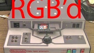 Nintendo NES Test Station  RGB modded  Pt 3 [upl. by Aneehsit]