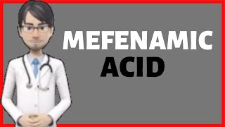 Mefenamic acid Meftal  Mechanism precautions side effects amp uses [upl. by Nyllaf]