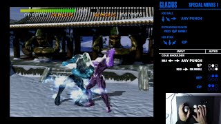 KILLER INSTINCT 1994  GLACIUS TUTORIAL Move List [upl. by Nuhs370]