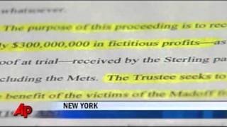 Lawsuit Mets Owner Made 300M From Madoff Fraud [upl. by Chancellor]