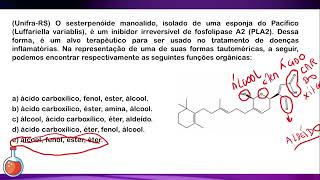 UnifraRS O sesterpenóide manoalido isolado de uma esponja do Pacífico Luffariella variablis [upl. by Ajat131]