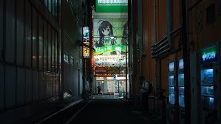 Osaka Dōtonbori food streets filmed on Sony FX3 and Tamron 2875mm f28 [upl. by Caraviello57]