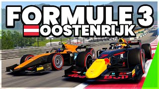 DIT IS EEN FOTO FINISH F1 2020 Formule 3 Oostenrijk GP [upl. by Anialeh]