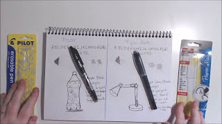 Erasable ink Showdown  Papermate Replay Premium vs Pilot Frixion Ball [upl. by Aiek752]