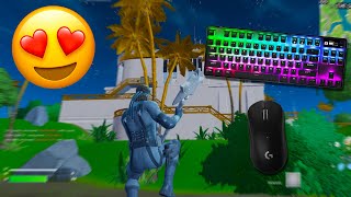 Apex Pro TKL ASMR 😍 Ranked Solos🏆 Satisfying Fortnite Gameplay 240FPS 4K [upl. by Esinek]