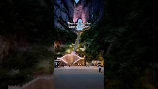 Tianmen Cave Heavens Door china heavensdoor didyouknow travel tripio travelapp asiatrip [upl. by Einnel]