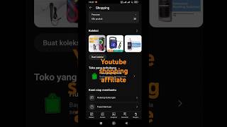 YouTube Shopping affiliate program affiliate shopeeaffiliateprogram youtubeaffiliatemarketing [upl. by Corneille]