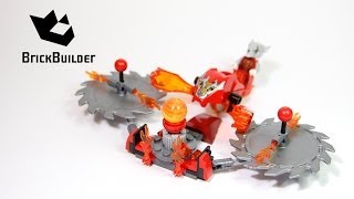 Lego Chima Speedorz 70149 Scorching Blades Build and review [upl. by Noteloc]