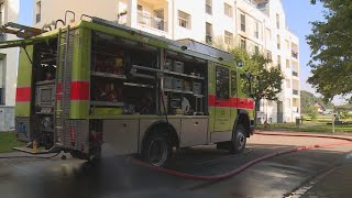 Schwerzenbach ZH Hoher Schaden nach Wohnungsbrand [upl. by Stanislaw480]