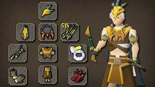 NEW Eclipse Bow Hits 87s on OSRS Eclipse Atlatl amp Moon Armor Combo is OP [upl. by Llenrub]