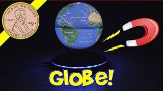 Woodlev Magnetic Levitating Globe Spin The World [upl. by Friday363]