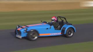 Vuhl vs Caterham vs KTM  Festival of Speed 2013 [upl. by Lleret]