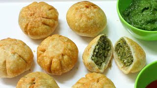 ToovarTuar Lilva amp Matar Kachori  Gujarati Stuffed Lilva Kachori  Tea Time Snacks Recipe [upl. by Natascha]