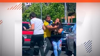 Pelea de conductores en Viña es viral a nivel mundial [upl. by Nayk514]