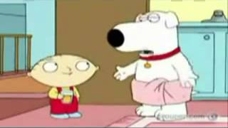 Family guy moments Stewie beats up Brian [upl. by Orola]