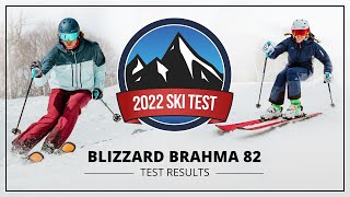 2022 Blizzard Brahma 82  SkiEssentialscom Ski Test [upl. by Kaspar]