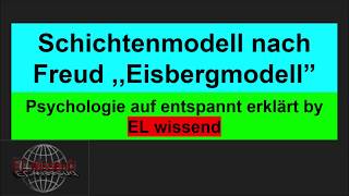 Schichtenmodell nach FreudTiefenpsychologie erklärt by EL wissend [upl. by Anelahs]