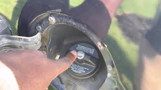 Locking Gas Cap Lost Key Here Is How To Remove With No Key [upl. by Ahtelat584]