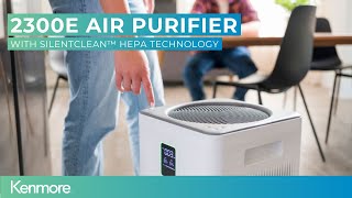 Kenmore 2300e Connected Air Purifier With SilentClean™ HEPA Technology [upl. by Gebelein]