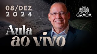 AULA AO VIVO  Escola da Graça  Pr Aluízio Silva  08122024 [upl. by Arolf]