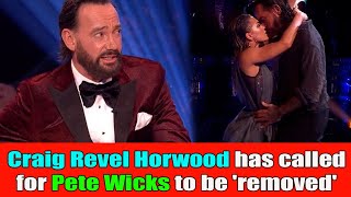 Craig Revel Horwood has called for Pete Wicks to be disqualified after an illegal move was spott [upl. by Yerot919]