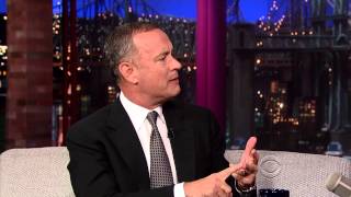 Tom Hanks on David Letterman  October 7 2013  Full Interview [upl. by Joh]