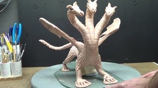 Full Dragon Sculpture Part 9 Chestplating and feet [upl. by Nelrah423]